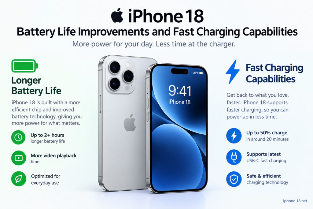 Battery Life Improvements and Fast Charging Capabilities
